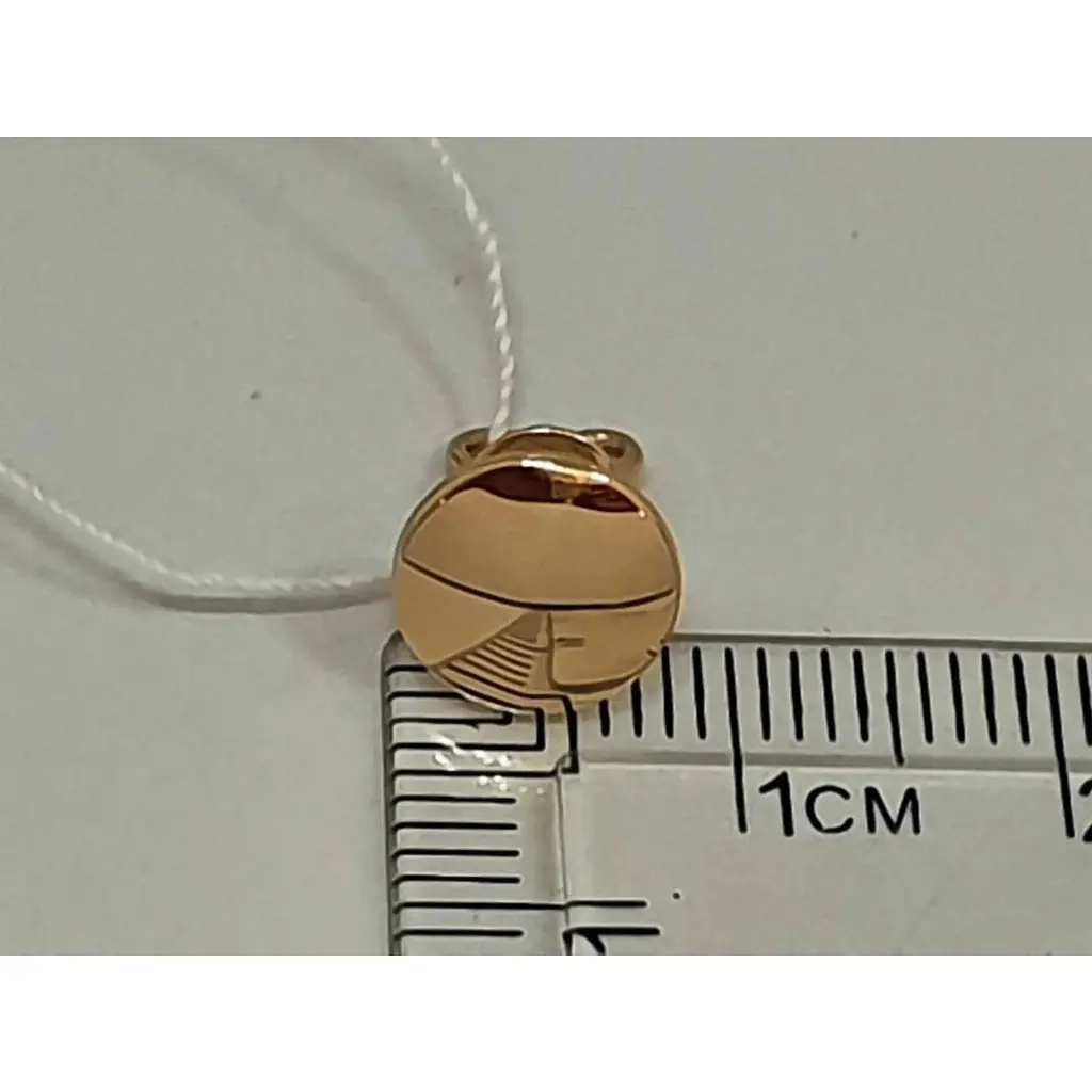 Золотые серьги-пуссеты Favoritum. 210272 - фото 3