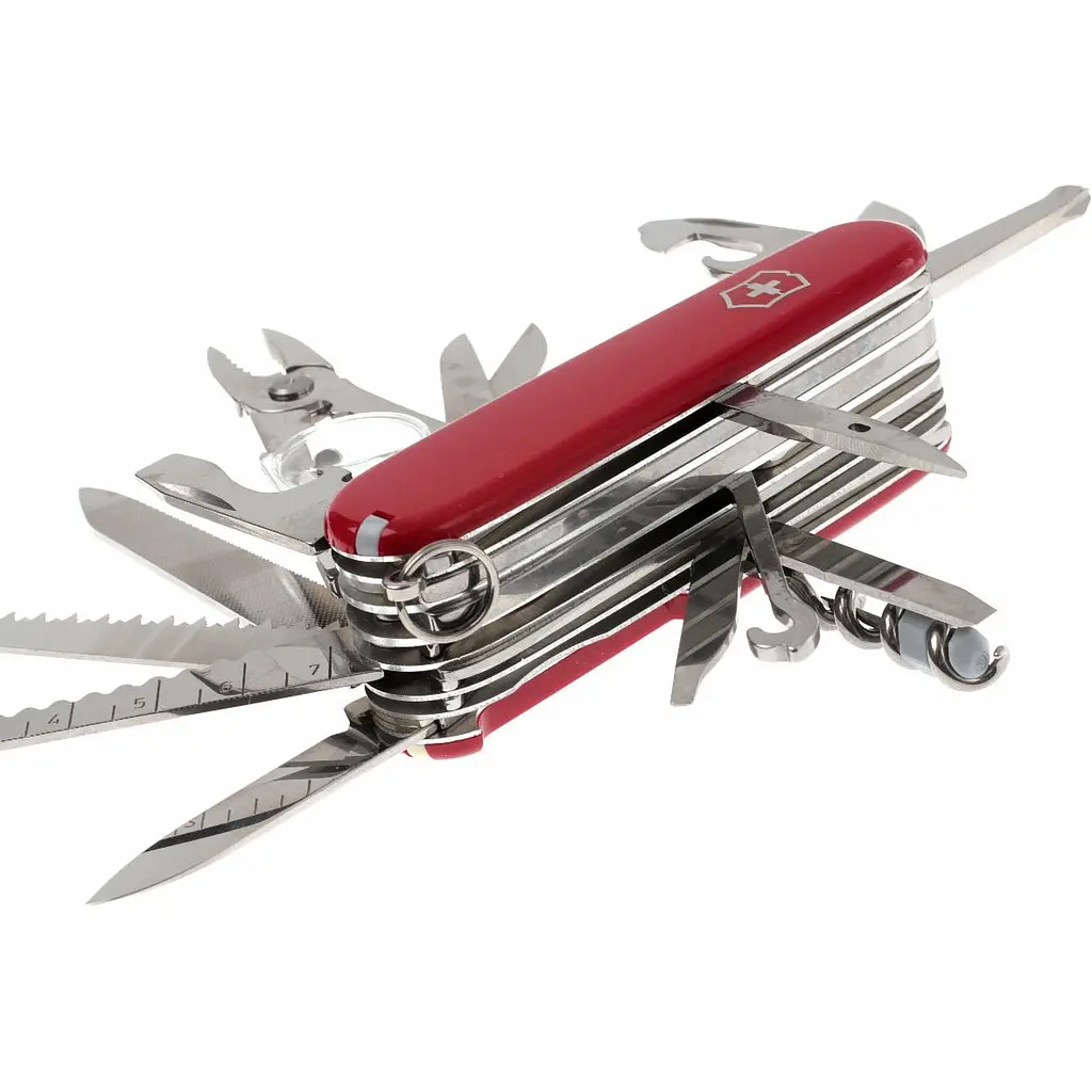 Нож Victorinox Swiss Champ Red [1.6795] [72665] - фото 3