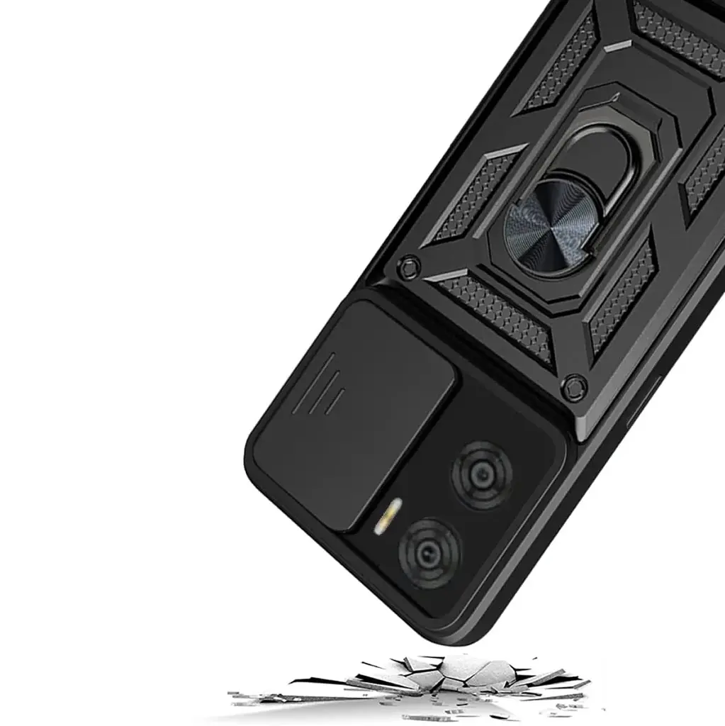 Панель BeCover Military для Motorola Moto E22/E22i Black (709977) - фото 2