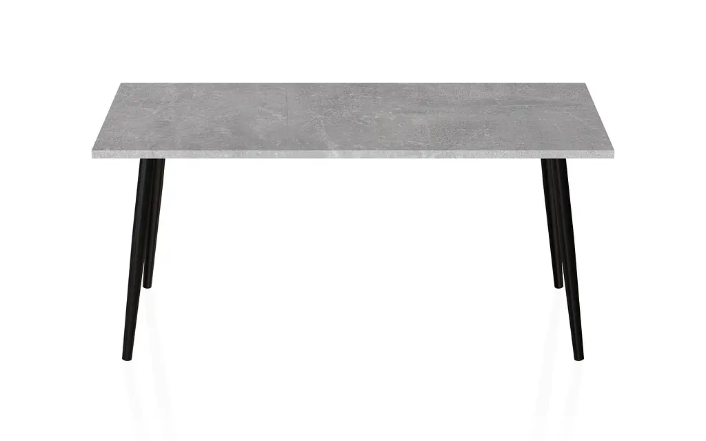 Стол журнальный Монтана Ferrum-decor 45x100x50 Черный металл ДСП Бетон 16 мм (FRD-106711) - фото 5