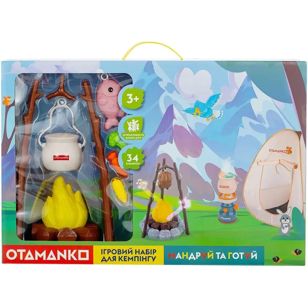 Игровой набор для кемпинга Otamanko Путешествуй и готовь - фото 2