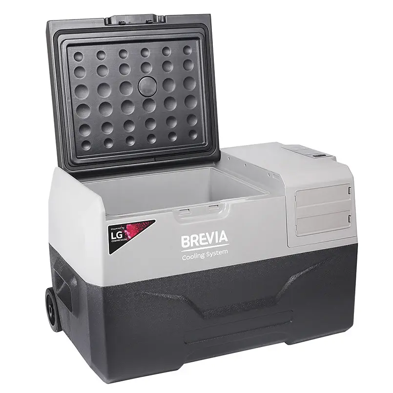 Автомобильный холодильник Brevia 30 л компрессор LG (22715) - фото 4