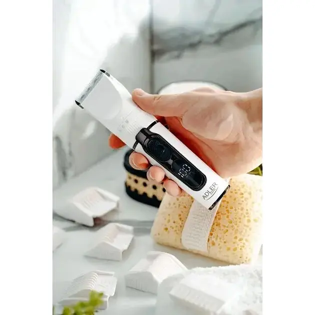 Машинка для стрижки Adler AD 2839 аккумуляторная с насадками - фото 9