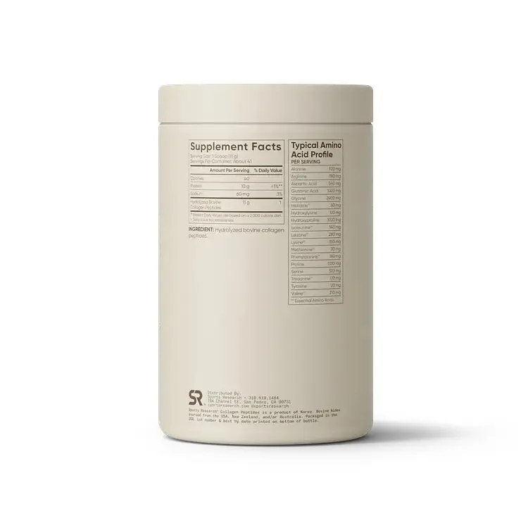 Колагенові пептиди Sports Research Collagen Peptides, 454 грам - фото 2