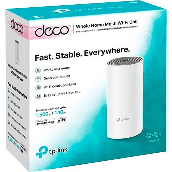 Wi-Fi Mesh система TP-Link Deco E4 1-Pack [122116] - фото 4