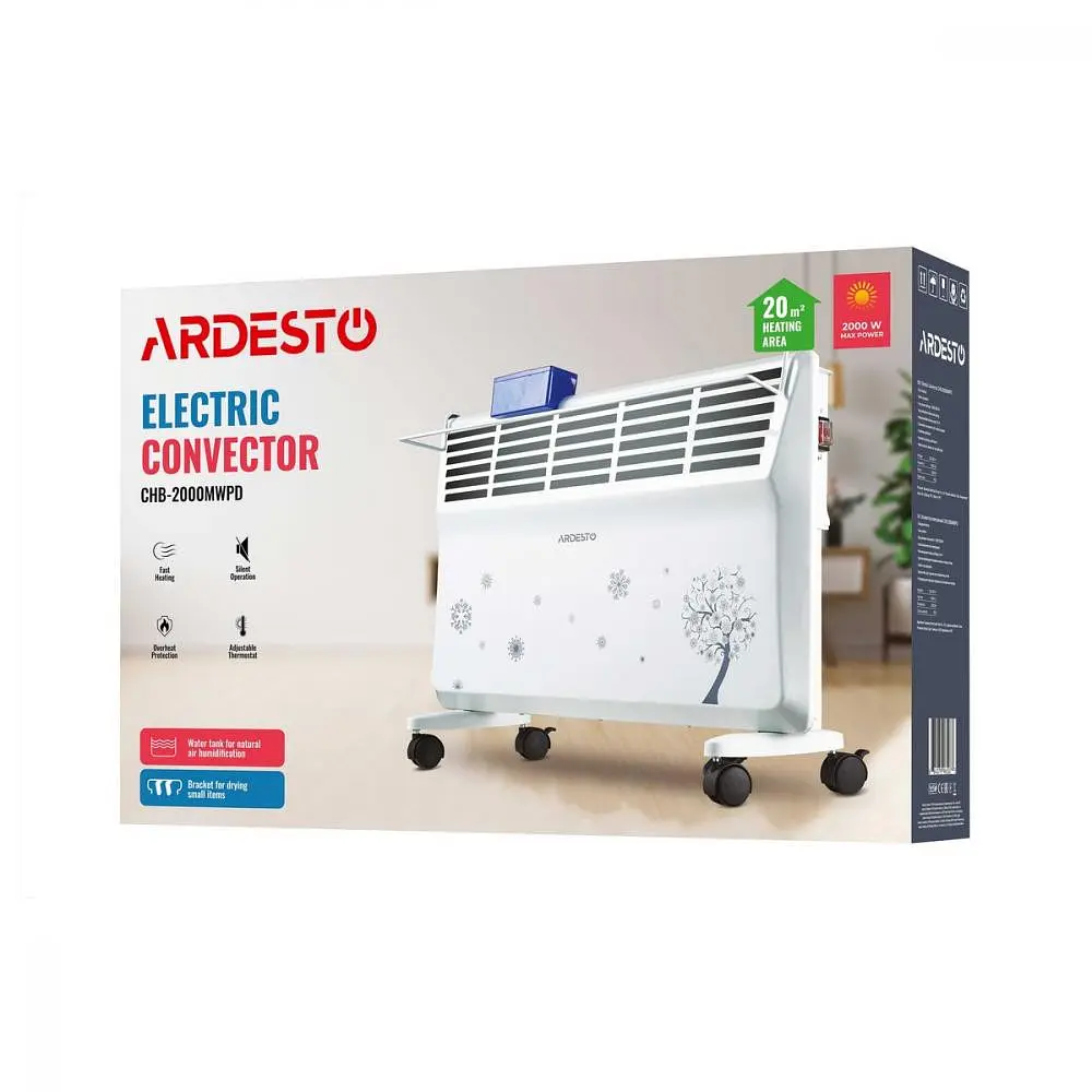 Обогреватель Ardesto CHB-2000MWPD - фото 6