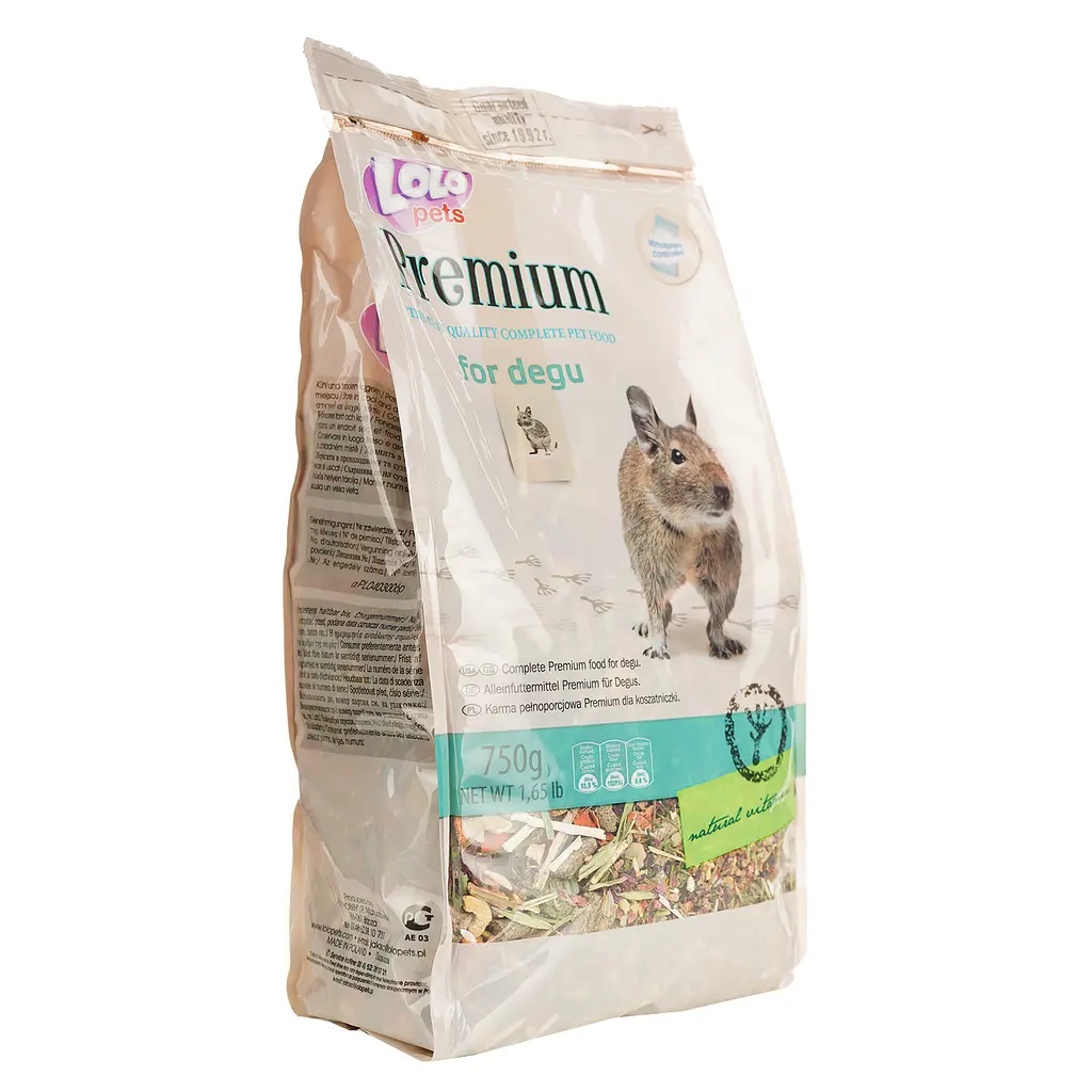 Корм для дегу Lolo Pets Premium 750 г (LO-70172) - фото 3