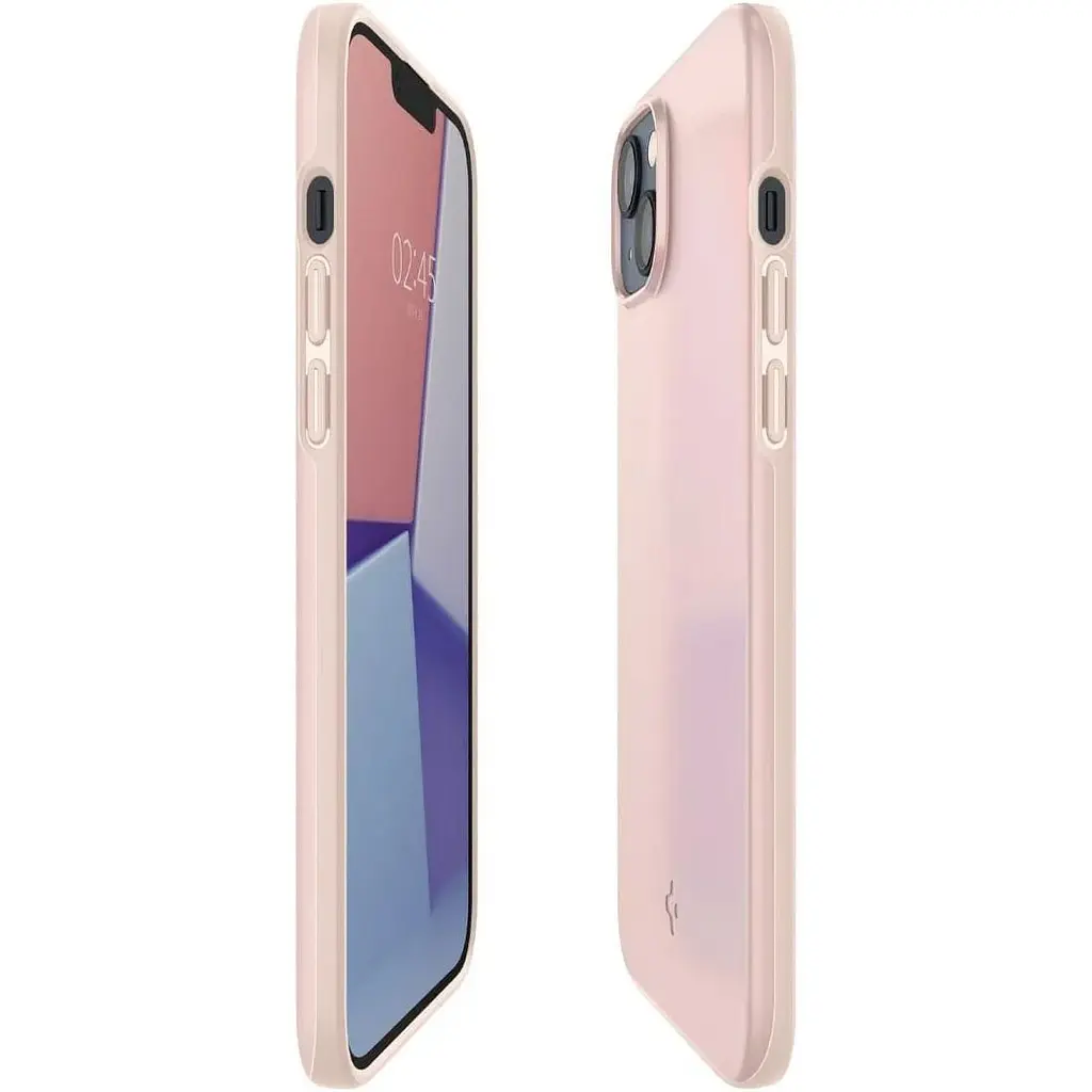 Чехол Spigen Thin Fit для iPhone 14 Plus / 15 Plus (6.7") Pink Sand (ACS04776) - фото 5