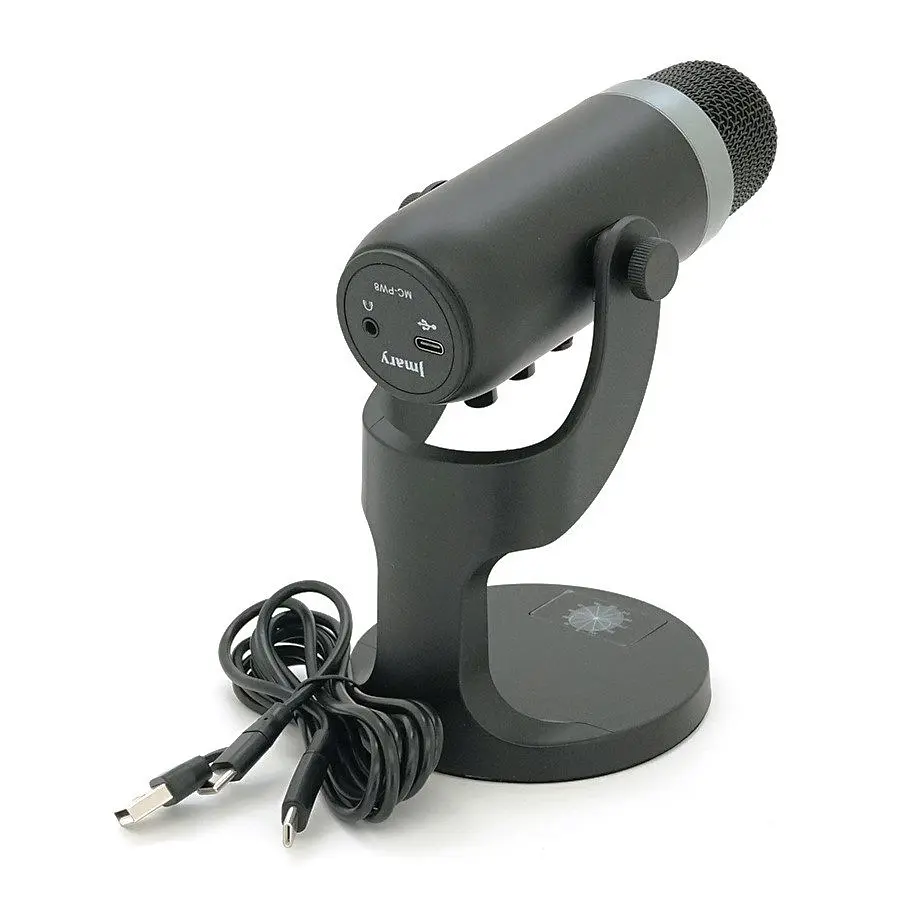 Професійний студійний конденсаторний мікрофон Jmary MCPW8 USB Black - фото 2