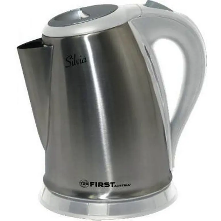 Електрочайник First FA-5410 Steel/White