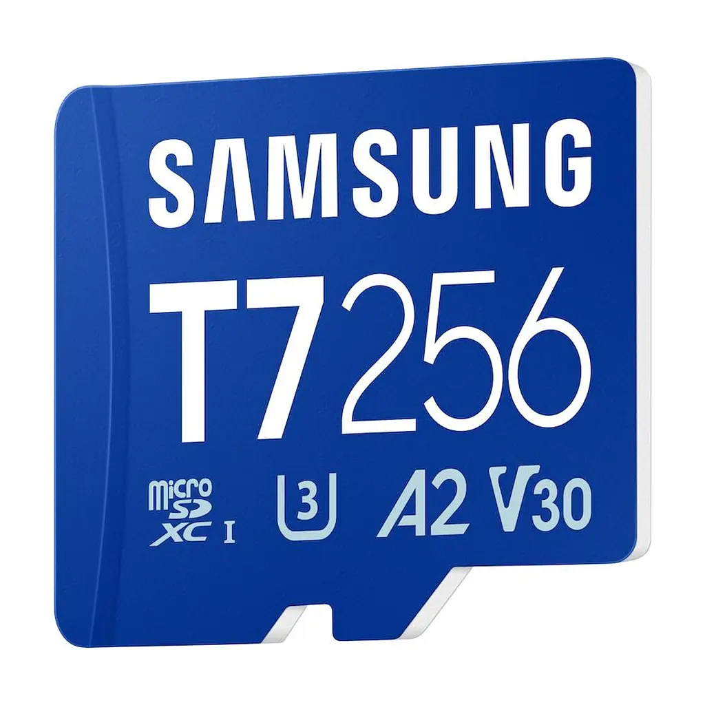 Карта пам'яті Samsung 256GB microSDXC class 10 UHS-I U3 V30 A2 T7 (MB-MB256T/WW) - фото 2