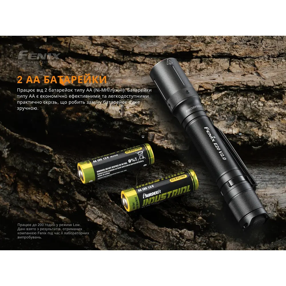 Ліхтар ручний Fenix E20 V2.0 - фото 10