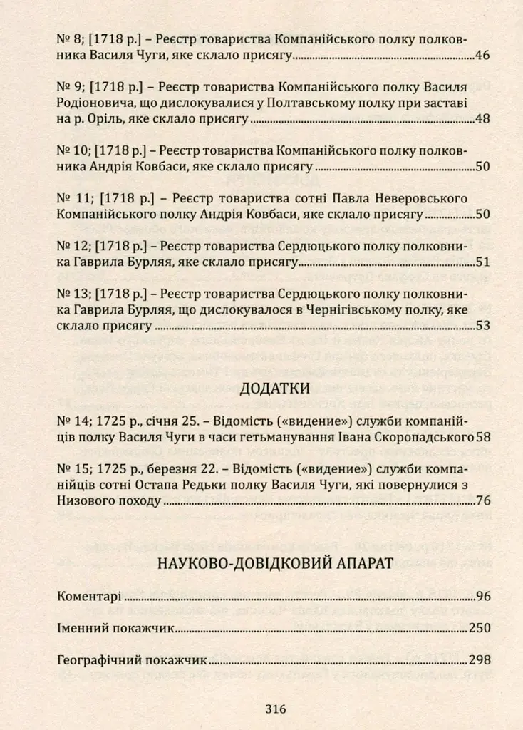Присяга Охотницьких полків Гетьманщини 1718 року - Іван Синяк - фото 5