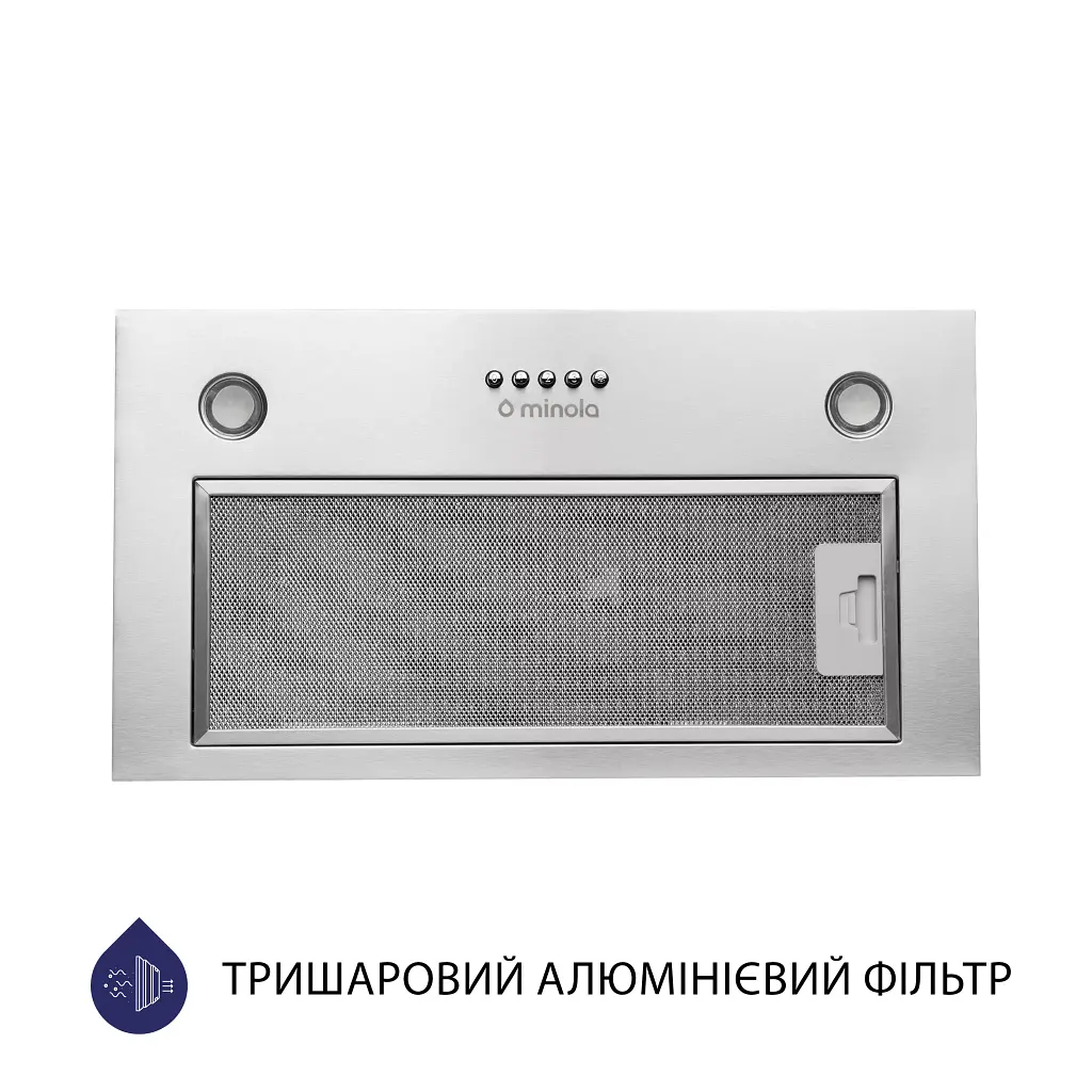 Вытяжка полновстраиваемая Minola HBI 5627 I 1000 LED - фото 2