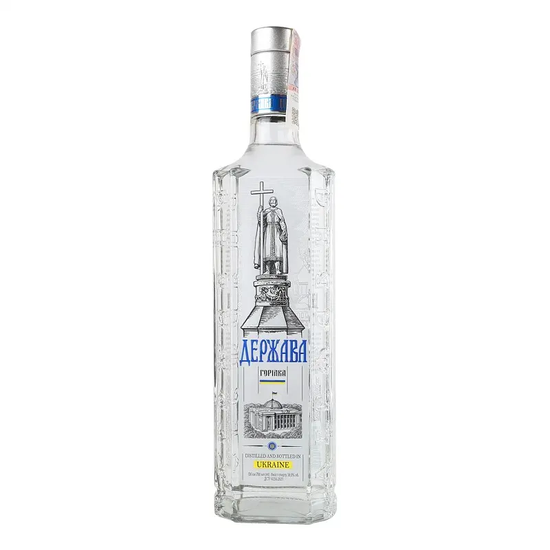 Уцінка. Горілка Держава 38% у коробці 0.7 л - фото 2