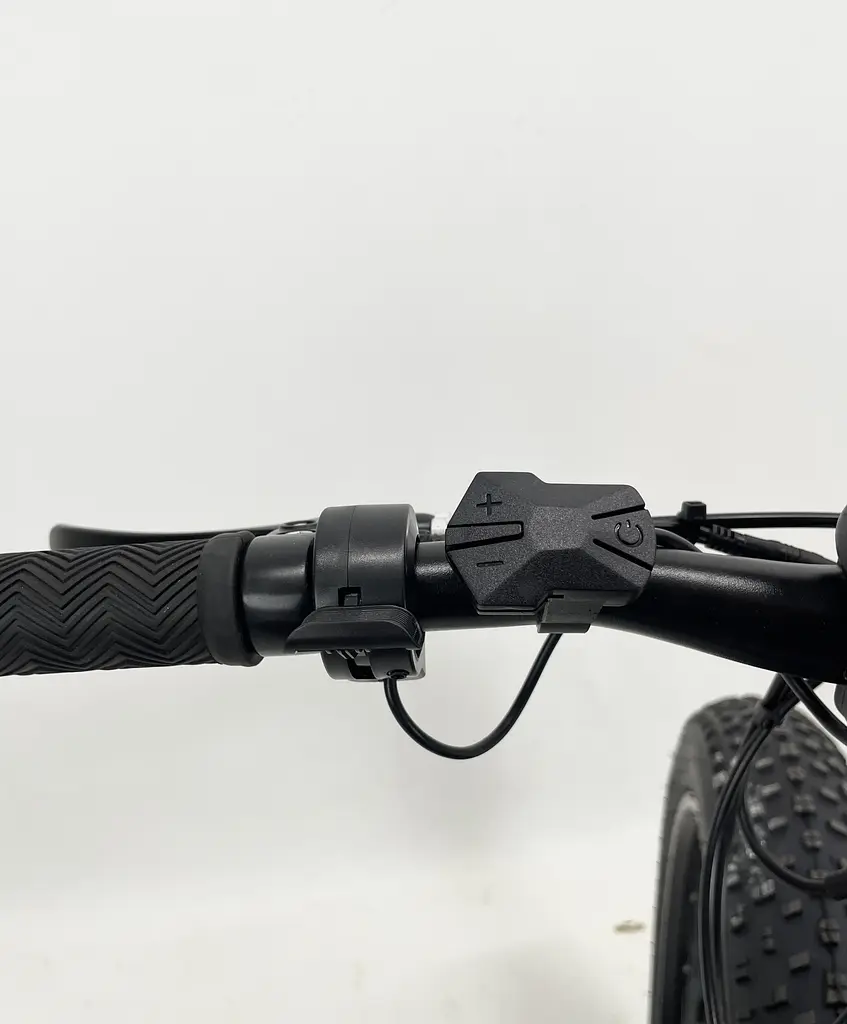 Электровелосипед Hammer Fatbike 26" (1000W 48V 21Ah) Черно-синий - фото 4