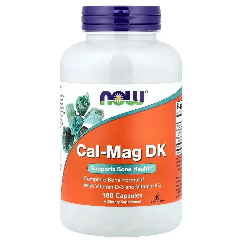 Кальцій і магній Now Foods Cal-Mag DK 180 капсул