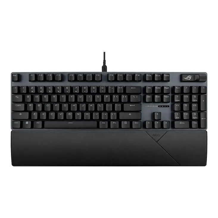 Клавіатура ASUS ROG Strix Scope II X 104key USB-A EN/UK RGB Black (90MP03XG-BKMA00) - фото 5