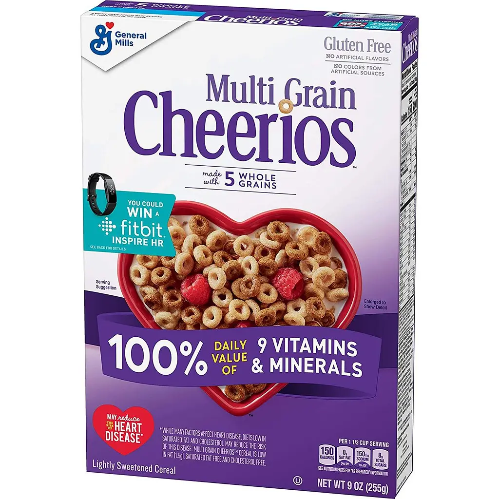Сухий сніданок Cheerios Multi Grain 255g