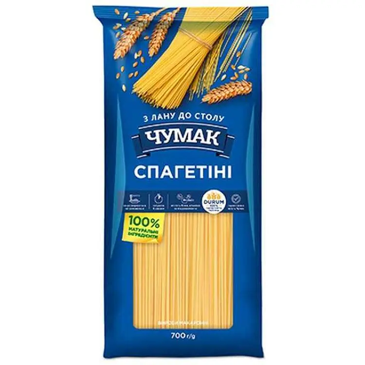 Макаронні вироби ЧУМАК 700г Спагетіні