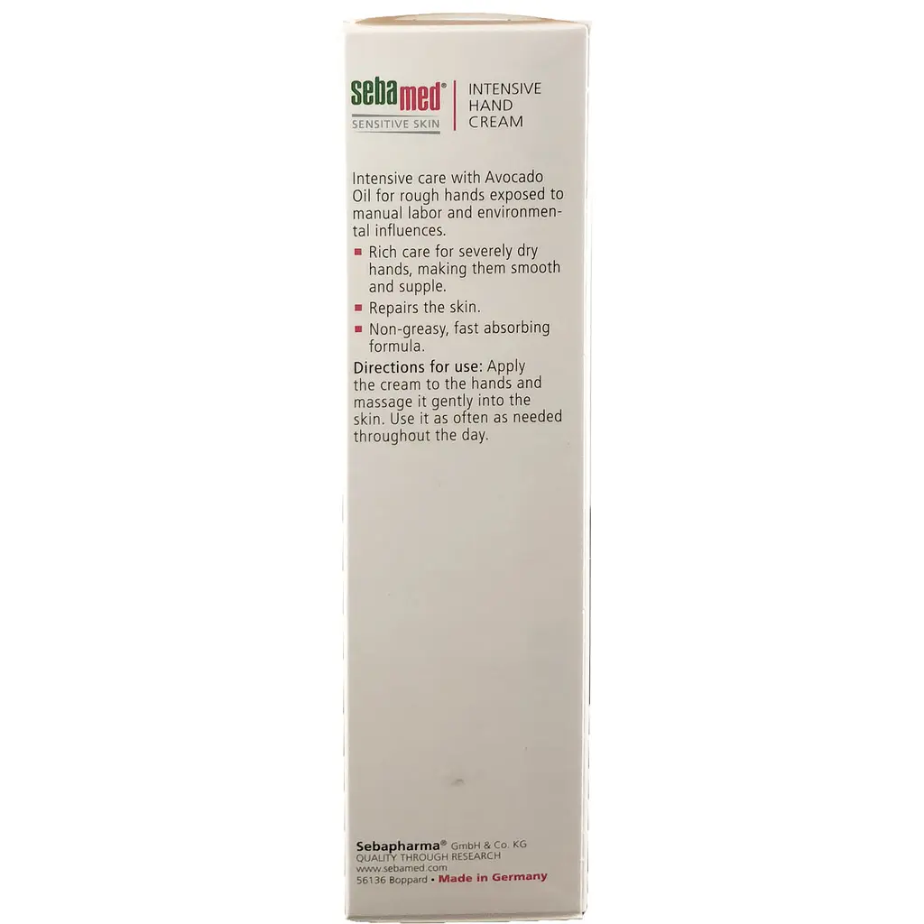 Крем Sebamed Sensitive Skin для рук інтенсивний, 75 мл - фото 3