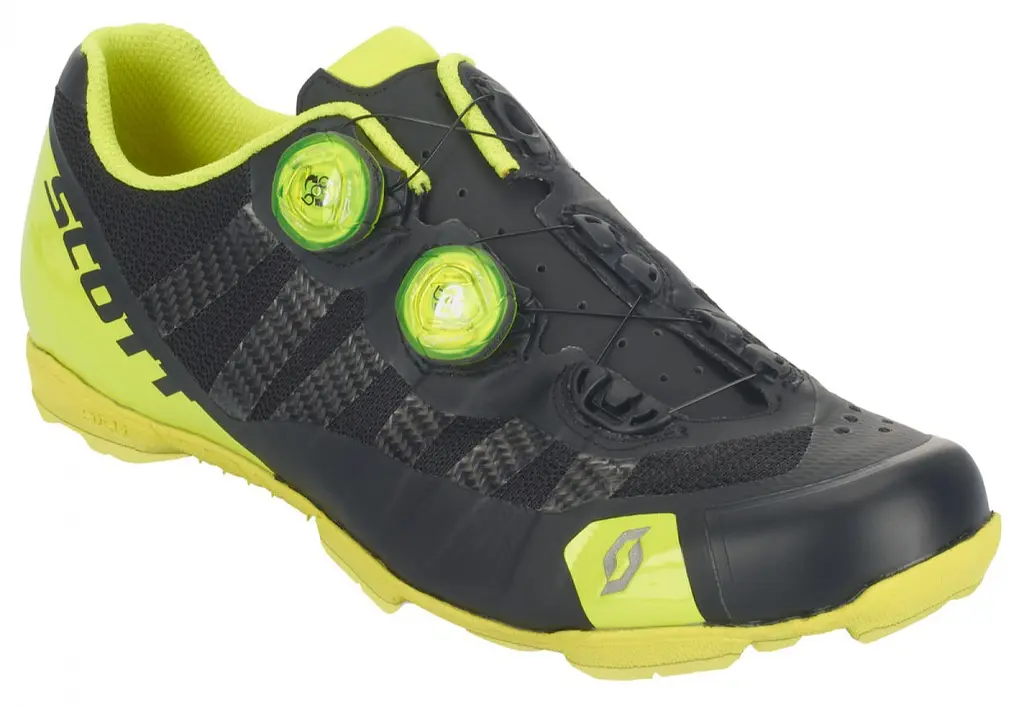 Велообувь Scott MTB RC Ultimate 265944 45 Черный/Желтый (1081-265944.5550.020) - фото 2