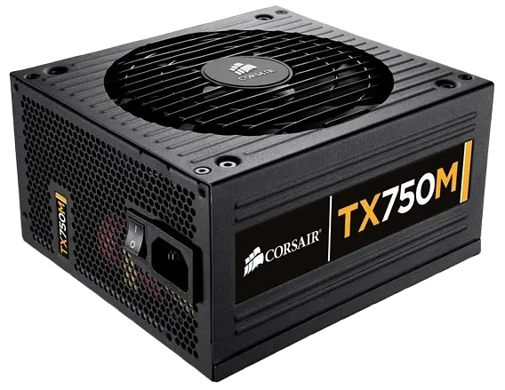 Блок живлення Corsair TX 750W 80+ (CMPSU-750TX) Б/В - фото 2