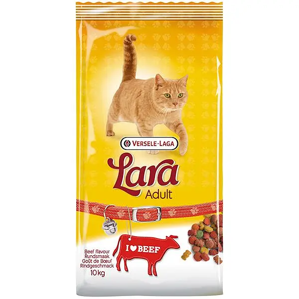 Сухий преміум корм Lara Adult Beef flavour Лара Яловичина для котів 10 кг (410622)