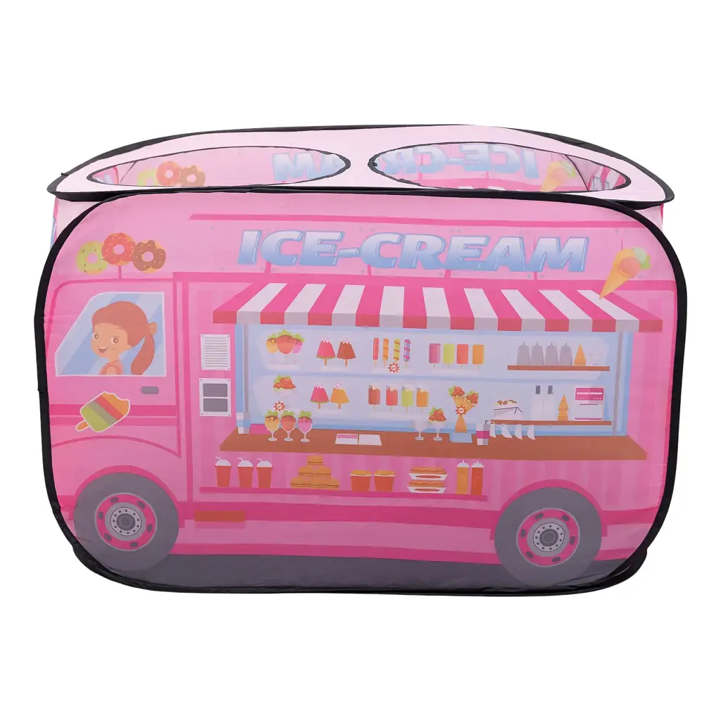 Намет дитячий ігровий LUGI HP-S-5NDP Фургон з морозивом 110х70х66 см рожевий - фото 8