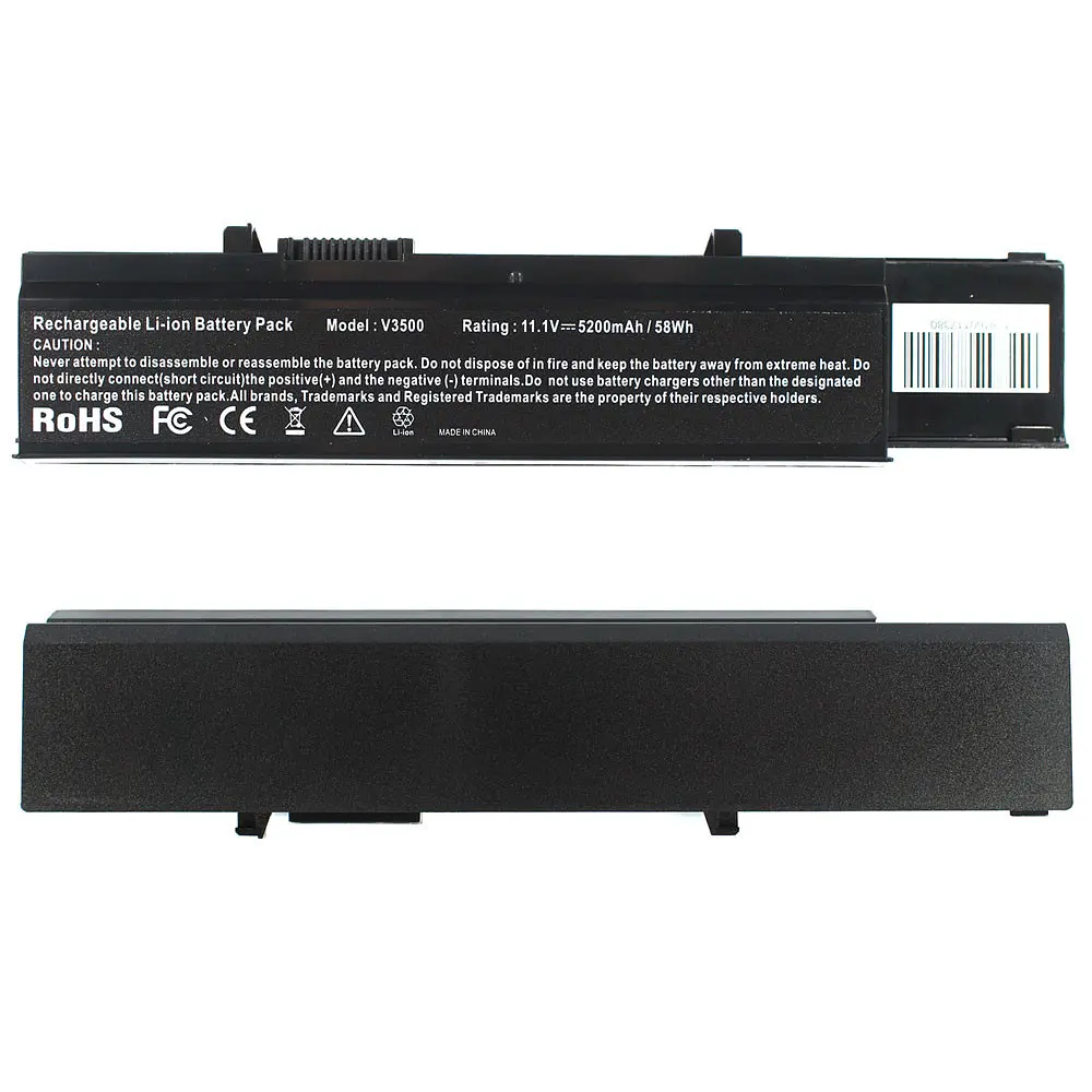 Батарея для ноутбука Dell CYDWV (Vostro: 3400 3500 3700) 11.1V 5200mAh Чорний - фото 2