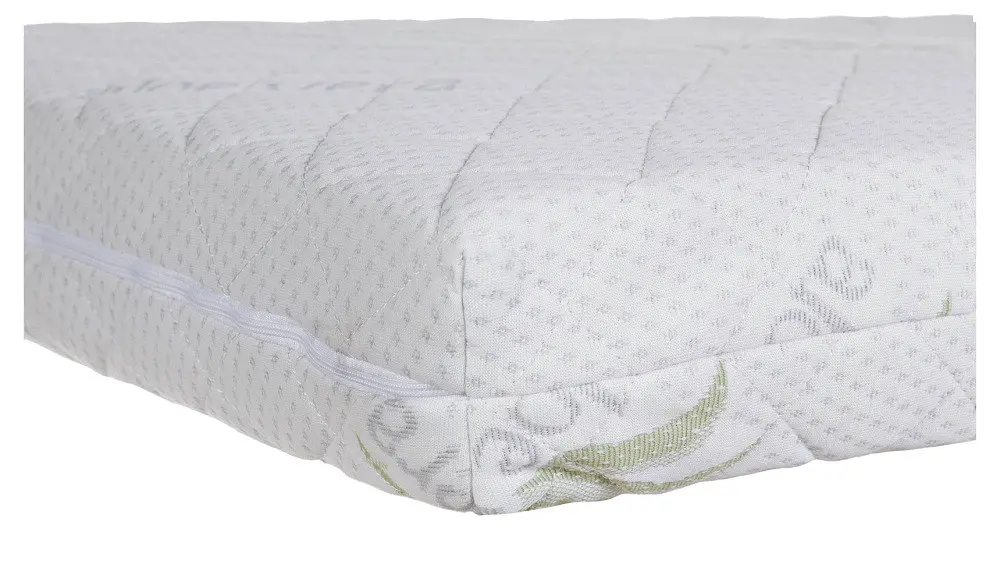Матрас Babyroom Aloe Vera (кокос, поролон, кокос) - 10 см белый