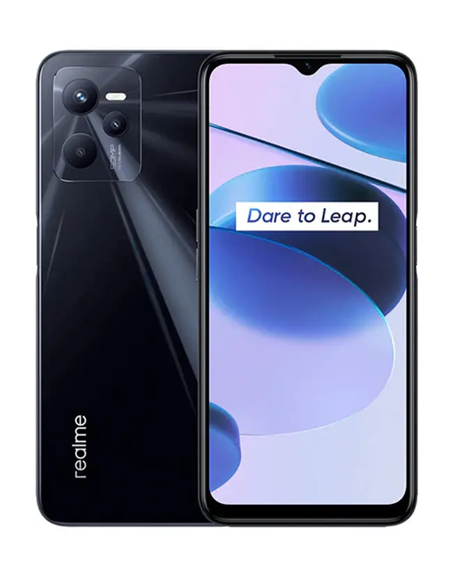 Смартфон realme C35 4/64GB Glowing Black EU no NFC - фото 2