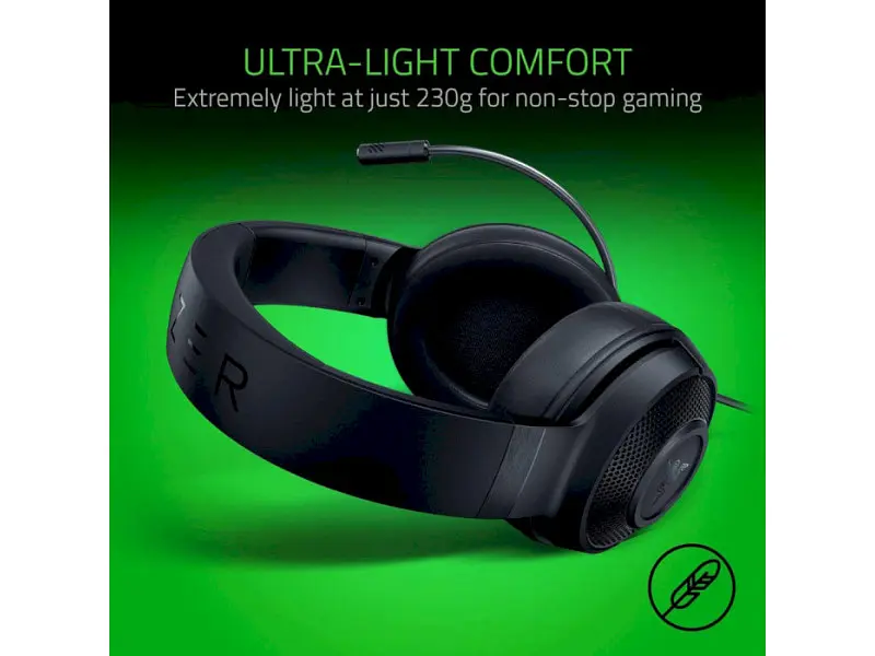 Навушники з мікрофоном Razer Kraken X Essential Wired Gaming Headset Black (RZ04-02950100-R3C1) - фото 6