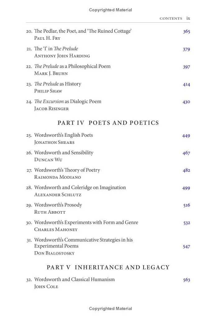 The Oxford Handbook of William Wordsworth - фото 5