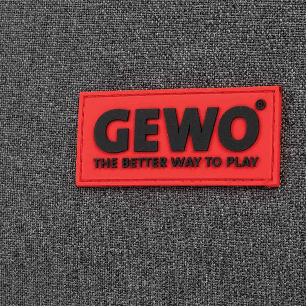 Чохол для ракетки Gewo Single Cover Spy Grey/Red (113498230) - фото 4