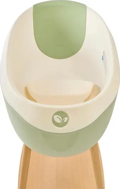 Ванночка Tutti Bambini Nati з підставкою та вкладишами оливкова (311200/ALO) - фото 5