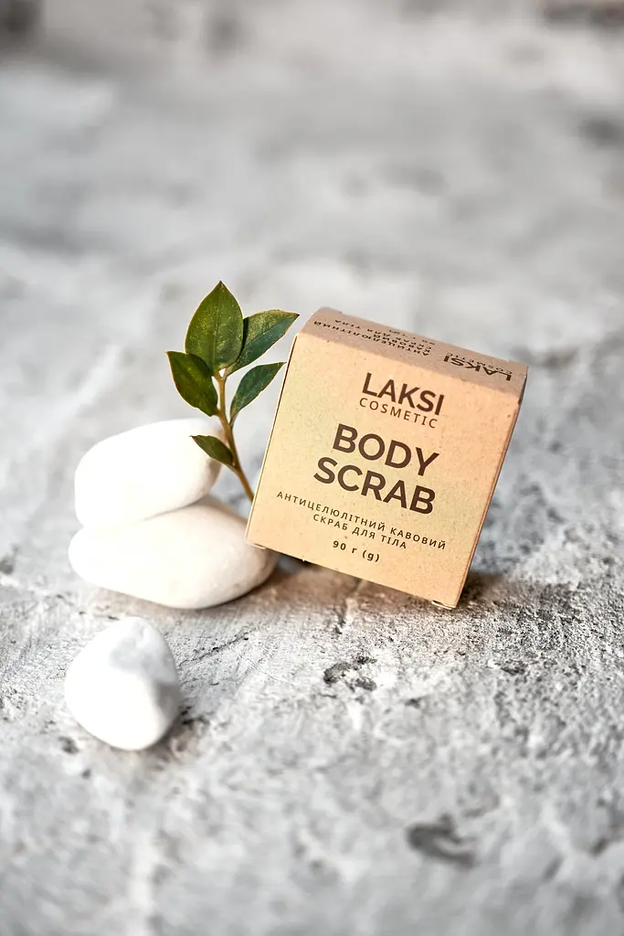Антицеллюлитный кофейный скраб для тела LAKSI cosmetic 90 г - фото 4
