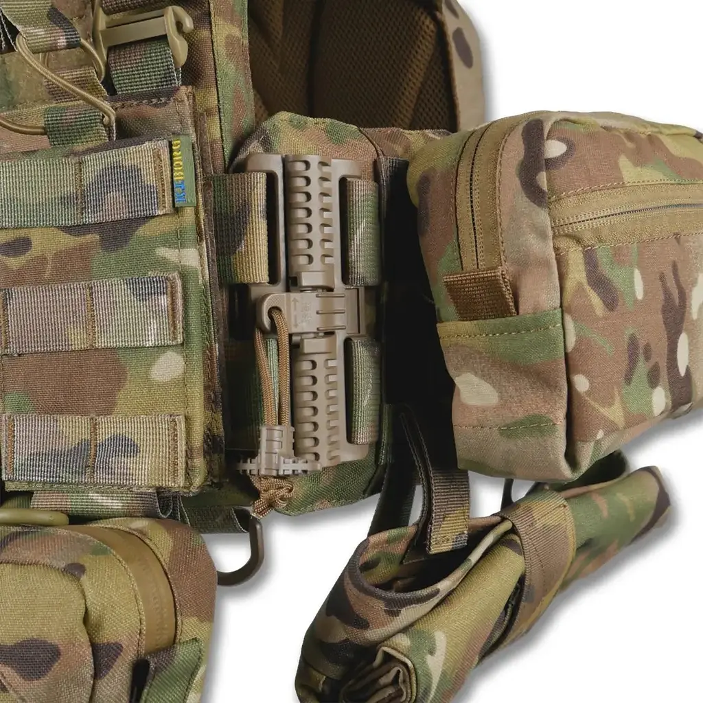 Плитоноска Kiborg GU gen.2 + 6 підсумків MultiCam (1000-k45003) - фото 9