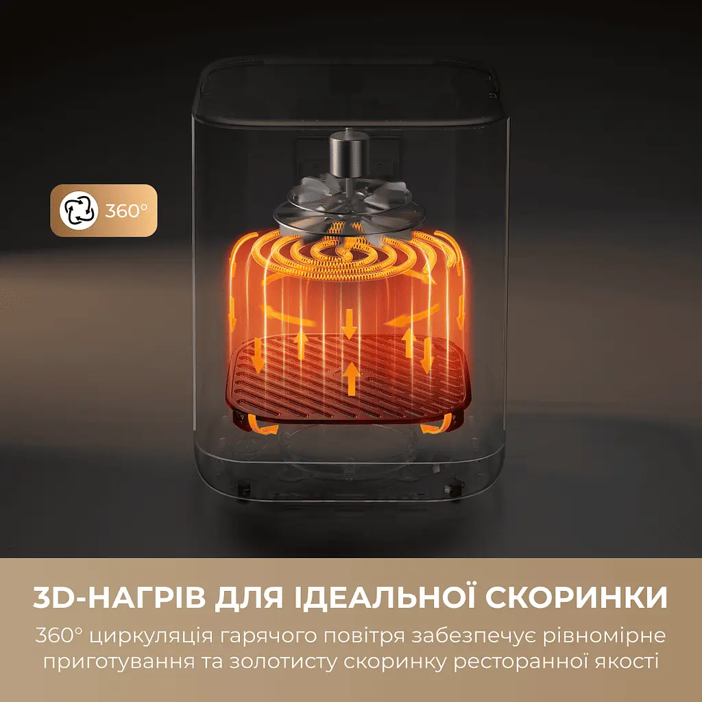 Мультипіч MOVA AeroChef FD10 Pro Max Black - фото 4