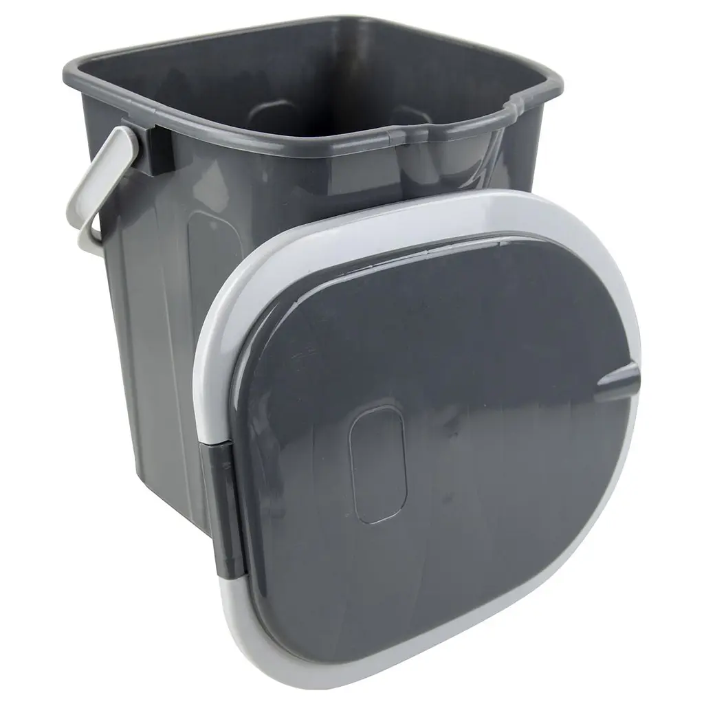 Біотуалет Bo-Camp Portable Toilet Square 20 Liters Grey (5502820) - фото 10