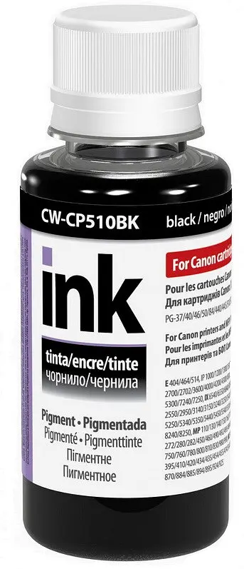 Чорнило ColorWay Canon CP-510 (ColorWay-CP510BK01) Чорний Pigment, 100мл