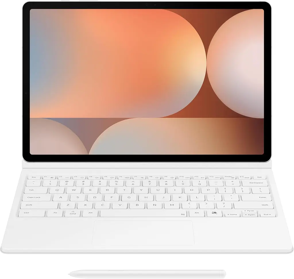 Чохол-клавіатура Samsung Book Cover Keyboard Ai Key для Galaxy Tab S9 Ultra 14.6 (X910/X916) / Tab S10 Ultra 14.6 (X920/X926) White DE/UKR (EF-DX925BWGGDE)