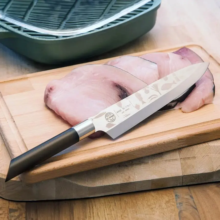 Ніж кухарський Risoli Dr. Green Chef 20 см (02040DR/20CH) - фото 5