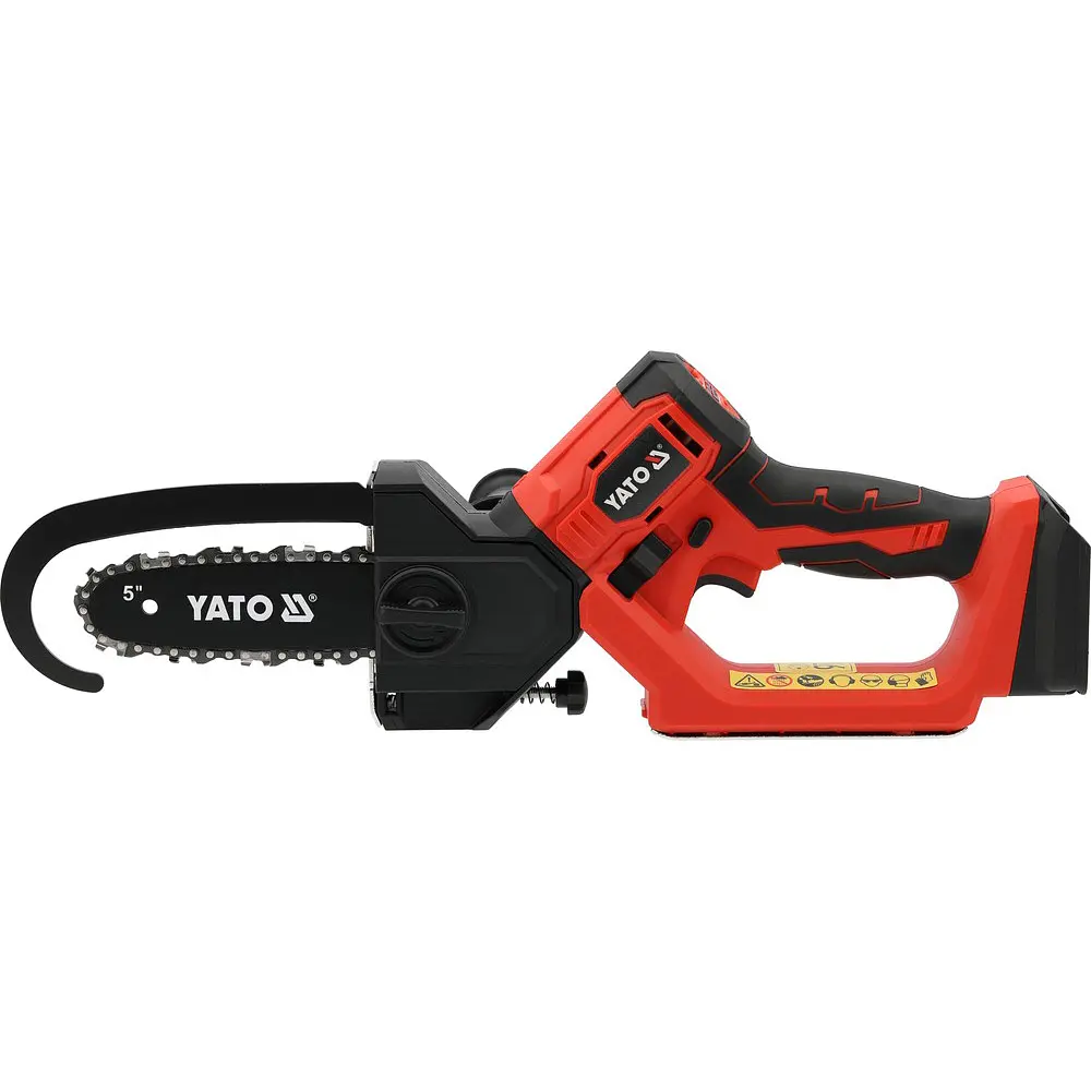 Пила цепная Yato плотниковая аккумуляторная Li-Ion 18 В (YT-828116) - фото 2