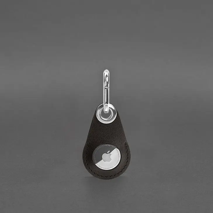 Кожаный чехол для Apple AirTag Темно-коричневый - фото 7