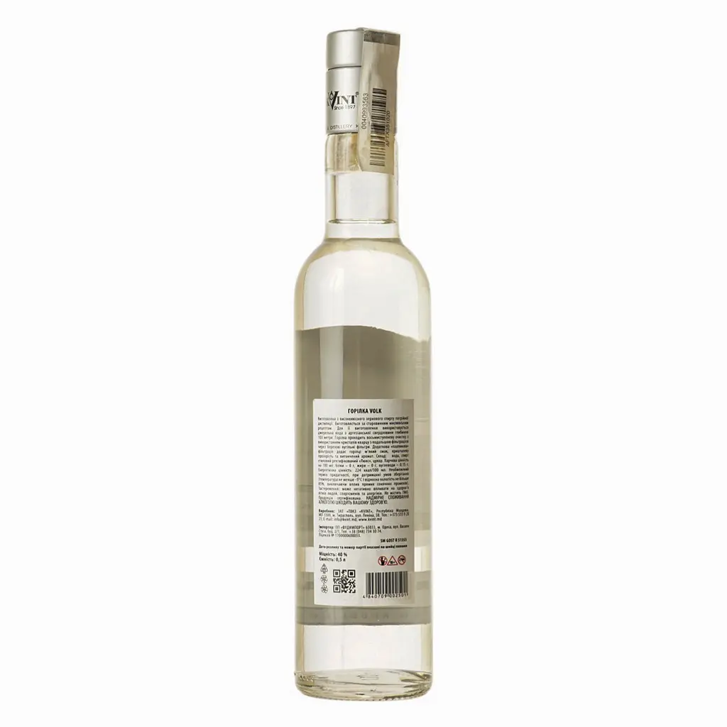 Водка Kvint Volk 40% 0.5 л - фото 3