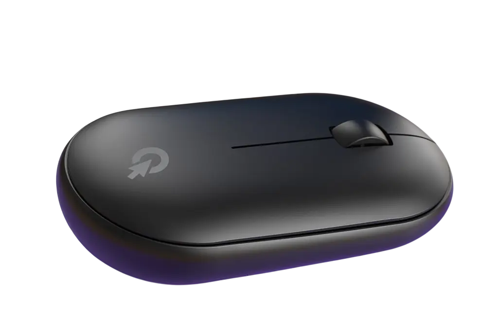 Миша бездротова OfficePro M185B Silent Click Black - фото 3