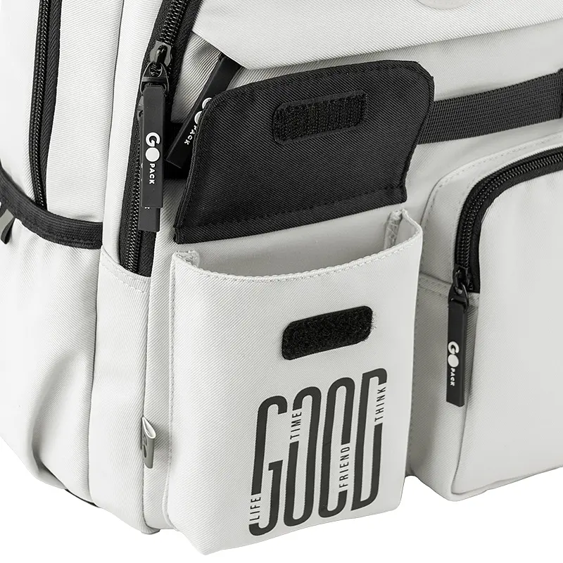 Рюкзак GoPack Education 183 світло-сірий Сірий (GO26-183M-2) - фото 10