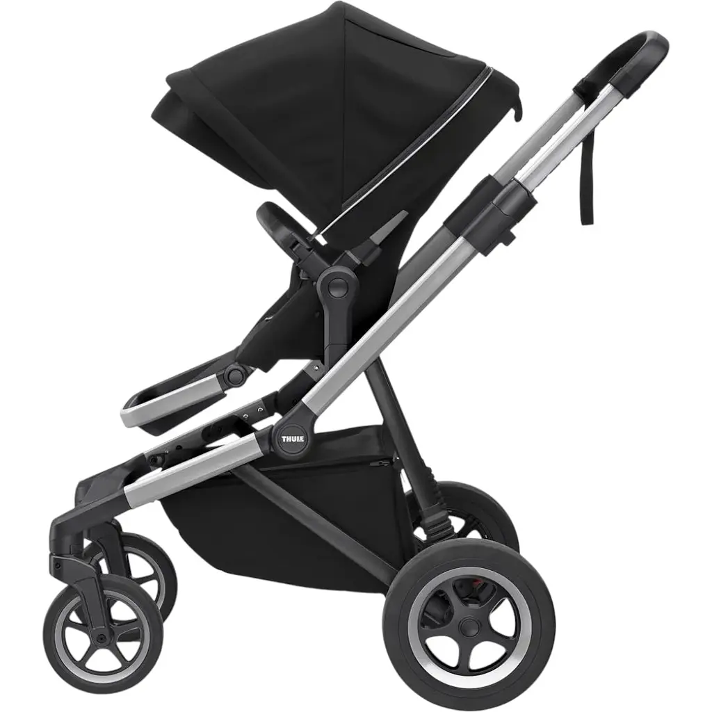 Дитяча коляска з люлькою Thule Sleek Midnight Black (TH 11000007) - фото 3