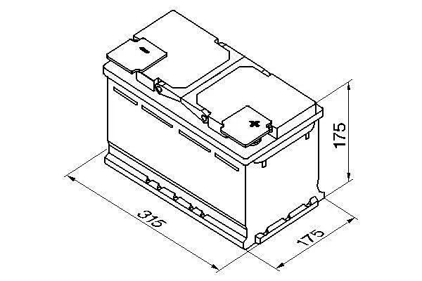 Акумулятор Bosch S5 Silver Plus 85Ah EN 800A (0 092 S50 100) - фото 5